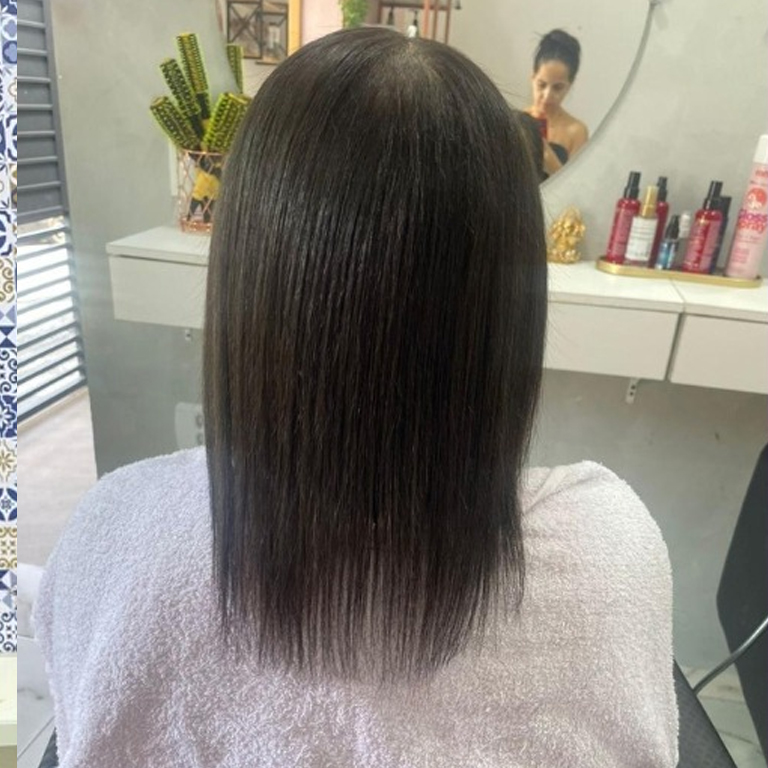 Cabelo antes do tratamento Capelli Max - foto 2